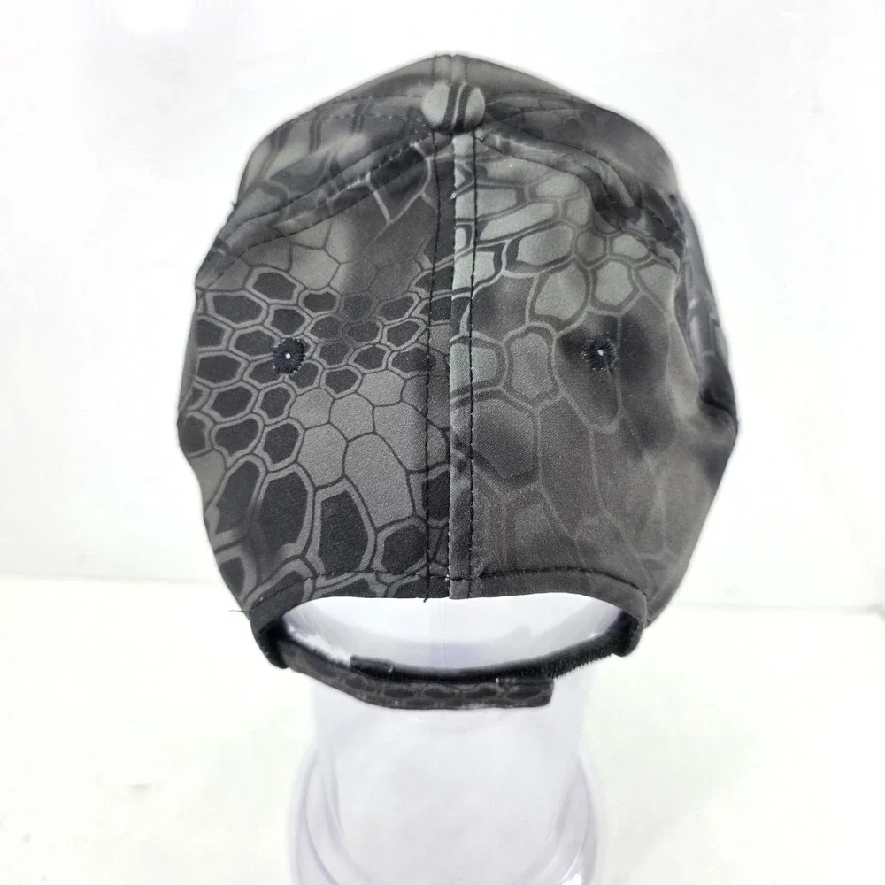 Black Green 3-Leaf Shamrock Clover Hat Cap Lucky Irish Kryptek Camo Adjustable